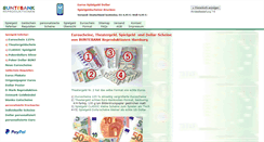 Desktop Screenshot of buntebank.com