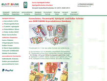 Tablet Screenshot of buntebank.com